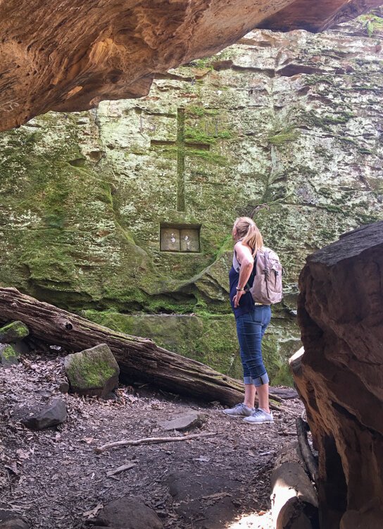 Worden's Ledges Loop trail.